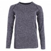 Seamless Performance Ls W, Grey Melange, 40/42,  Swedemount