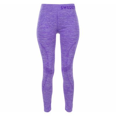 Seamless Performance Tights W, Purple Melange, 36/38,  Swedemount