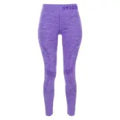 Seamless Performance Tights W, Purple Melange, 40/42,  Swedemount