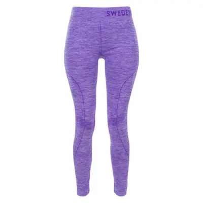 Seamless Performance Tights W, Purple Melange, 40/42,  Swedemount