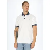 Shirt 2206, White, M,  Funktionspikéer