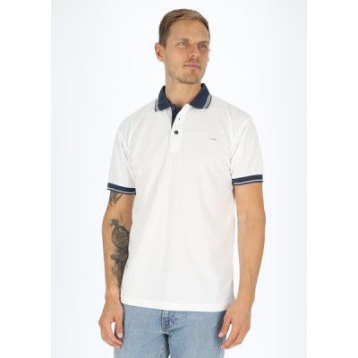 Shirt 2206, White, M,  Funktionspikéer