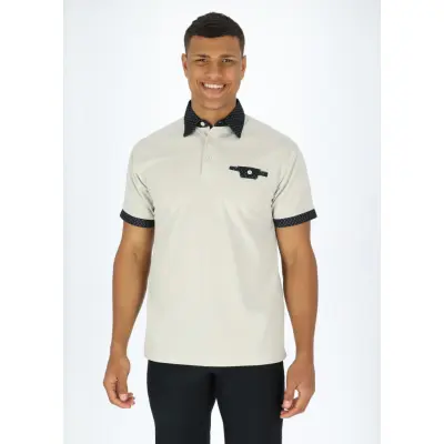 Shirt 2301, Beige, L,  Funktionspikéer