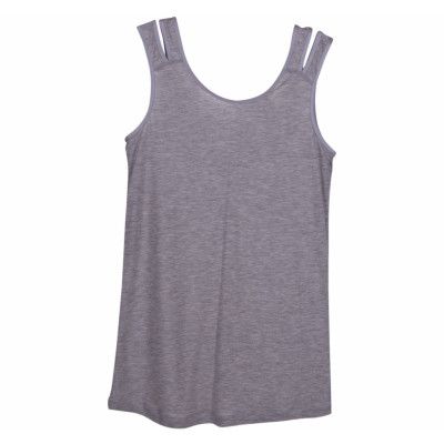 Silver Binding Tank, Grey Melange, 36,  Löpar-T-Shirts