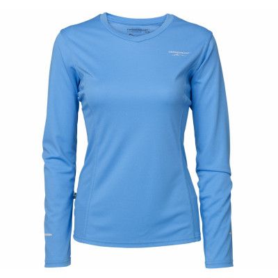 Strömstad L/S Tee W, New Blue, 42,  Swedemount