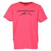 Strömstad Tee Jr, Hot Pink/Black, 140,  Löparkläder