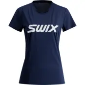 Swix Relay Tee W Dam Blå XL | T-shirt
