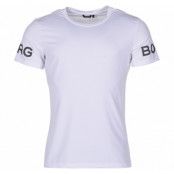 Borg T-Shirt, Brilliant White, L,  Björn Borg