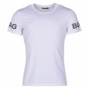 Borg T-Shirt, Brilliant White, M,  Björn Borg