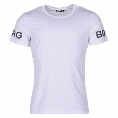 Borg T-Shirt, Brilliant White, S,  Löparkläder