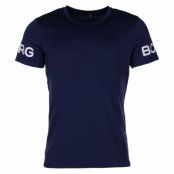 Borg T-Shirt, Peacoat, L,  Löparkläder