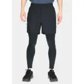 Training 2in1 Shorts Long, Black, M,  Shorts