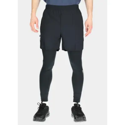 Training 2in1 Shorts Long, Black, M,  Shorts