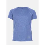 Training Tee Jr, Blue Melange, 160,  X-Trail