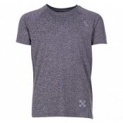 Training Tee Jr, Charcoal Melange, 130,  Tränings-T-Shirts