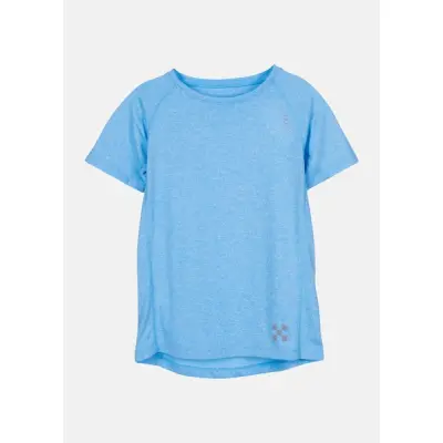 Training Tee Jr, Lagoon Melange, 150,  Tränings-T-Shirts