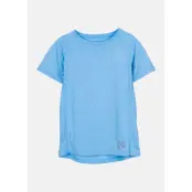 Training Tee Jr, Lagoon Melange, 160,  Tränings-T-Shirts