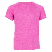 Training Tee Jr, Pink Melange, 120,  Tränings-T-Shirts