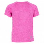 Training Tee Jr, Pink Melange, 130,  Tränings-T-Shirts