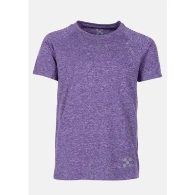 Training Tee Jr, Purple Melange, 150,  Tränings-T-Shirts