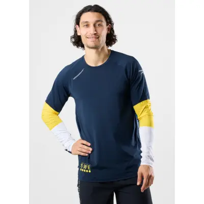 Training Tee Ls Ii Team, Navy, M,  Löparkläder