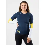 Training Tee Ls Ii Team W, Navy, 44,  Löpartröjor