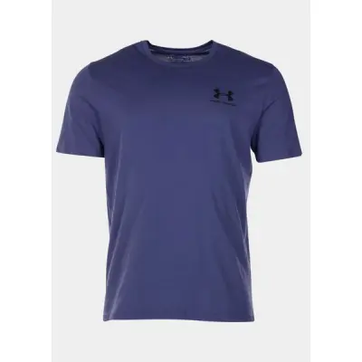 Ua Sportstyle Lc Ss, Blue Ink, L,  Under Armour