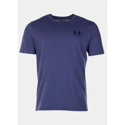 Ua Sportstyle Lc Ss, Blue Ink, M,  Under Armour