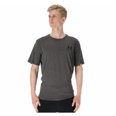 Ua Sportstyle Lc Ss, Charcoal Medium Heat, Xs,  Under Armour