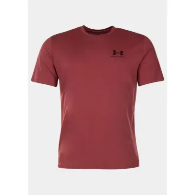 Ua Sportstyle Lc Ss, Cinna Red, L,  Under Armour