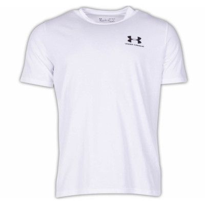 Ua Sportstyle Lc Ss, White, S/M,  Under Armour
