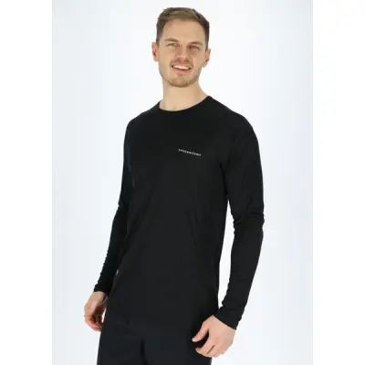 Ultra Light Ls Tee Sr, Black, S,  Tränings-T-Shirts