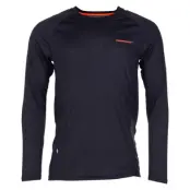 Ultra Light Ls Tee Sr, Black/Orange, 2xl,  Tränings-T-Shirts