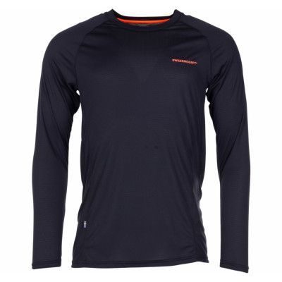 Ultra Light Ls Tee Sr, Black/Orange, 2xl,  Tränings-T-Shirts