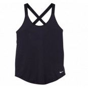 W Nk Dry Tank Elastika, Black/Black/White, Xl,  Nike