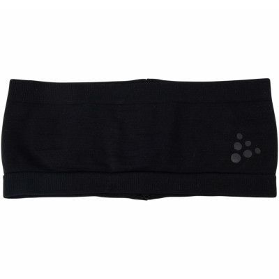 Warm Comfort Headband, Black, Onesize,  Craft
