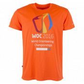 Woc Logo Tee, Orange, 3xl,  Tränings-T-Shirts