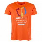 Woc Logo Tee, Orange, S,  Tränings-T-Shirts
