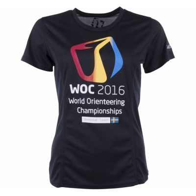 Woc Logo Tee W, Black, 46,  Löparkläder
