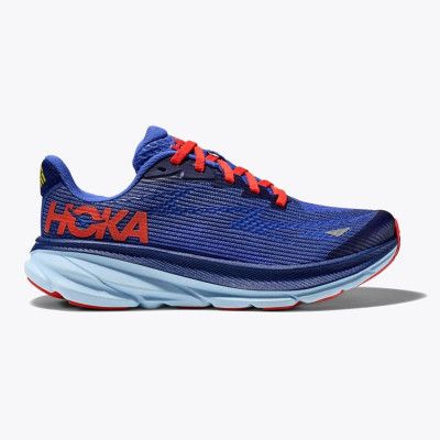 Hoka Clifton 9 Youth Bellwether Blue/Dazzling Blue