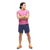 Hoka M Airolite Run Short Sleeve Beetroot