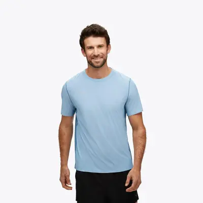 Hoka M Airolite Run Short Sleeve Dusk