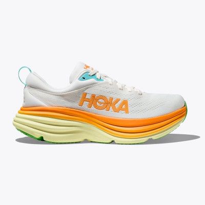 Hoka One One M Bondi 8 Blanc De Blanc/Solar Flare