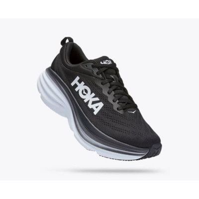 Hoka M Bondi 8 Wide Black / White