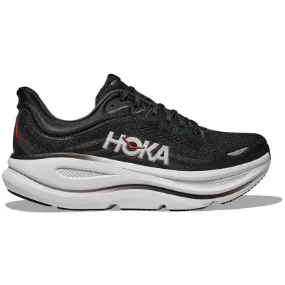 Hoka M Bondi 9 Black/Vermillion - 42 2/3