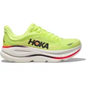 Hoka M Bondi 9 Grout/Neon Yuzu