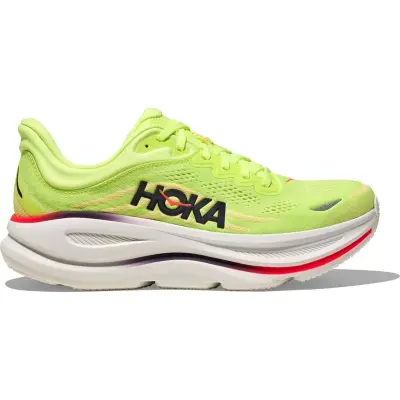 Hoka M Bondi 9 Grout/Neon Yuzu