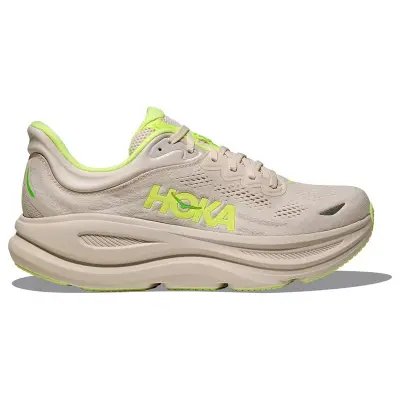 Hoka M Bondi 9 Grout/Neon Yuzu - 42
