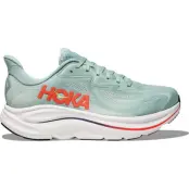 Hoka M Clifton 10 Wide Sage/Neon Flame - 48