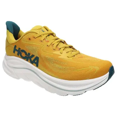 Hoka M Clifton 10 Yellow Gold/Tidal Wave - 40 2/3